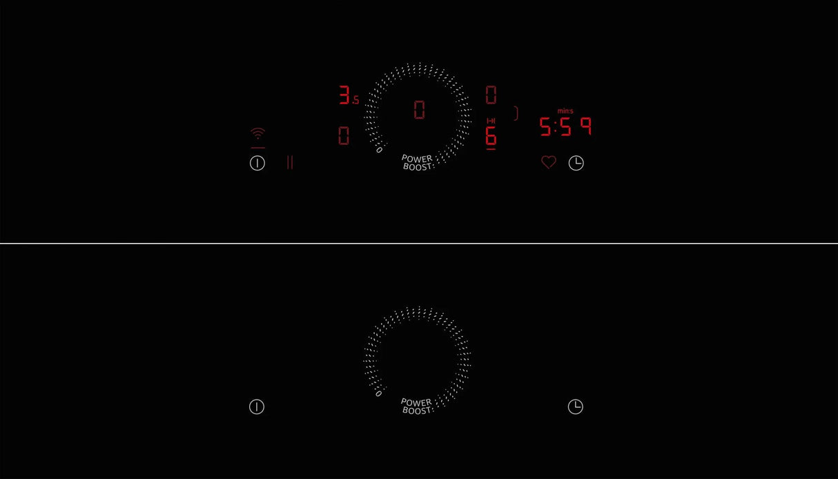 Neff T58shw1l0 N 70, Placa De Cocina Independiente Negra/Acero Inoxidable, 80 Cm T58shw1l0