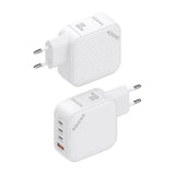 Aisens Cargador Gan 100w, 3xusb-C Pd3.0 Qc4.0, 1xusb-A Qc3.0, Blanco