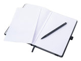 Troika Bloc De Notas Black Slimpad A5 Dunkelblauer Stift