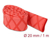 Schrumpfschlauch X-Muster Rutschfest 1 M X 20 Mm Rot