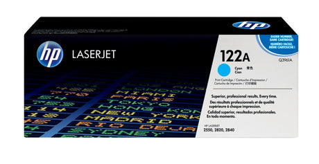 EAN 0829160069357 - HP 122A Cyan Original LaserJet Toner Cartridge cartucho de tóner 1 pieza(s) Cian imagen 1