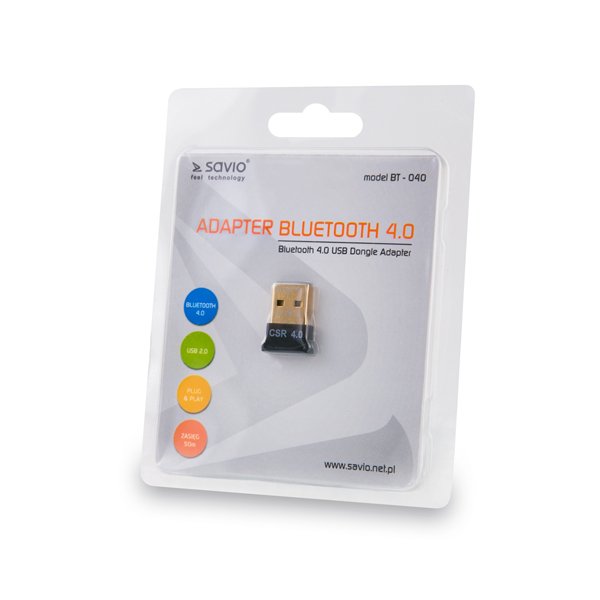 EAN 5901986043157 - Savio BT-040 tarjeta y adaptador de interfaz Bluetooth imagen 2