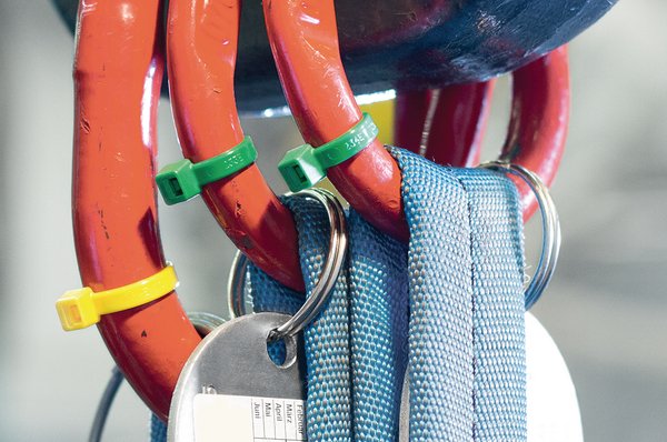 Hellermann T150r(H)-Pa66-Ye(100) Cablebinder 365x7,6mm Gelb 116-15014
