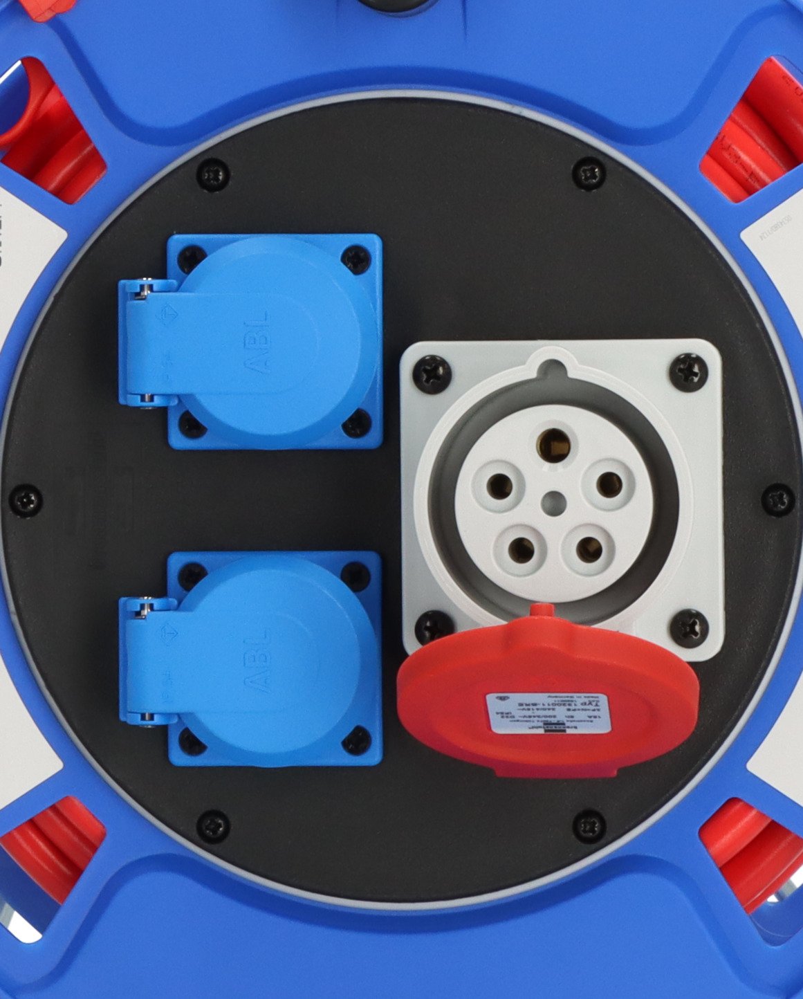 EAN 4007123687442 - Brennenstuhl 1182770010 base múltiple 25 m 3 salidas AC Exterior Negro, Azul, Gris, Rojo imagen 5