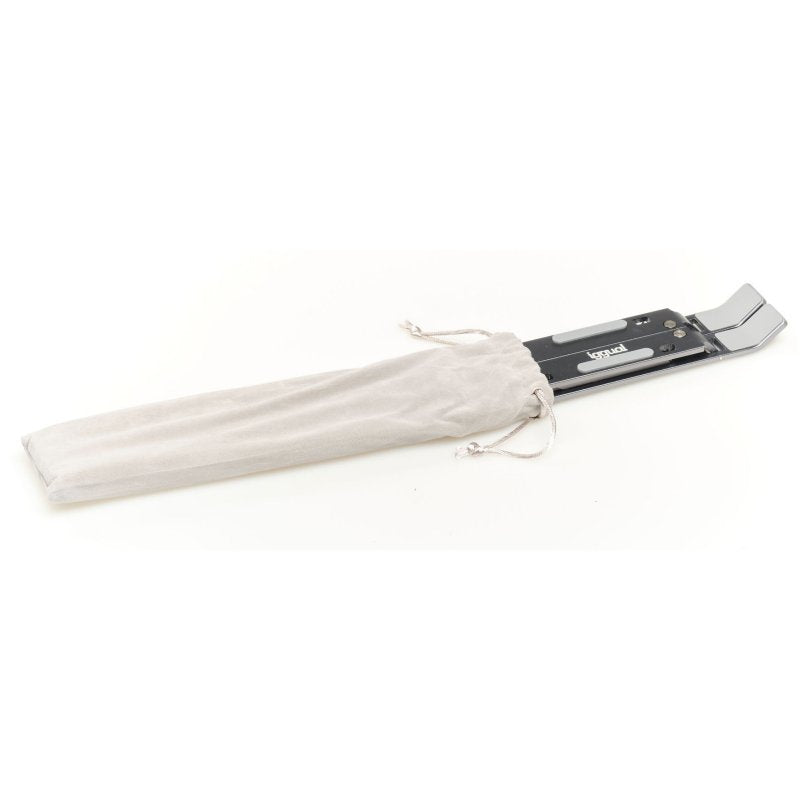 Iggual Soporte Portátil Plegable Aluminio Gris