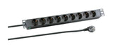 EAN 5712505256008 - Microconnect CABINETACC23 unidad de distribución de energía (PDU) 8 salidas AC 1U Negro imagen 1