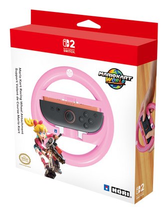 Adaptador De Volante Para Mario Kart Hori - Nintendo Switch 2 · Peach