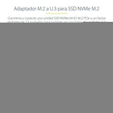 M.2 To U.3 Adapter/Converter - M2 Nvme Ssd To 2.5inch U.3