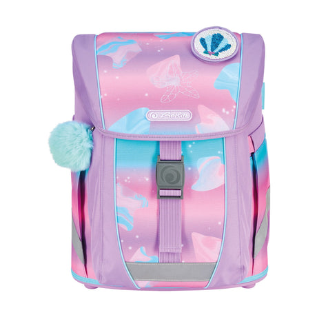EAN 4008110396316 - Herlitz FiloActive XL Plus Ocean Lights juego de mochila escolar Chica Poliéster Azul, Rosa imagen 3