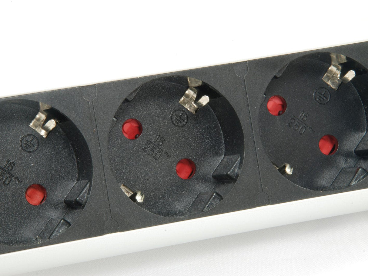 Regleta Equip Pop-Up  Para Mesa 3 Tomas + 2 Puertos Usb   Con Interruptor Aluminio  Diametro 60mm