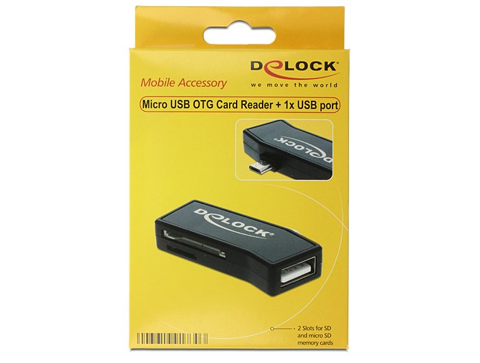 EAN 4043619917303 - DeLOCK 91730 lector de tarjeta USB 2.0 Negro imagen 2