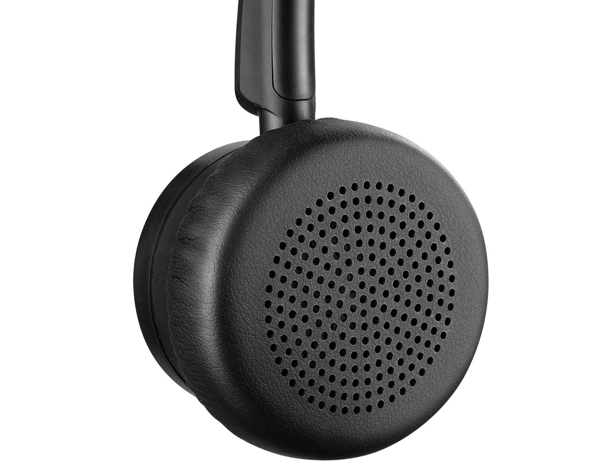 Sandberg Bluetooth Office Headset Pro+ - Kopfhörer - Kopfband - Büro/Callcenter - Schwarz - Binaural
