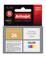 EAN 5904356283924 - Activejet AL-26N cartucho de tinta 1 pieza(s) Compatible Alto rendimiento (XL) Cian, Magenta, Amarillo imagen 1