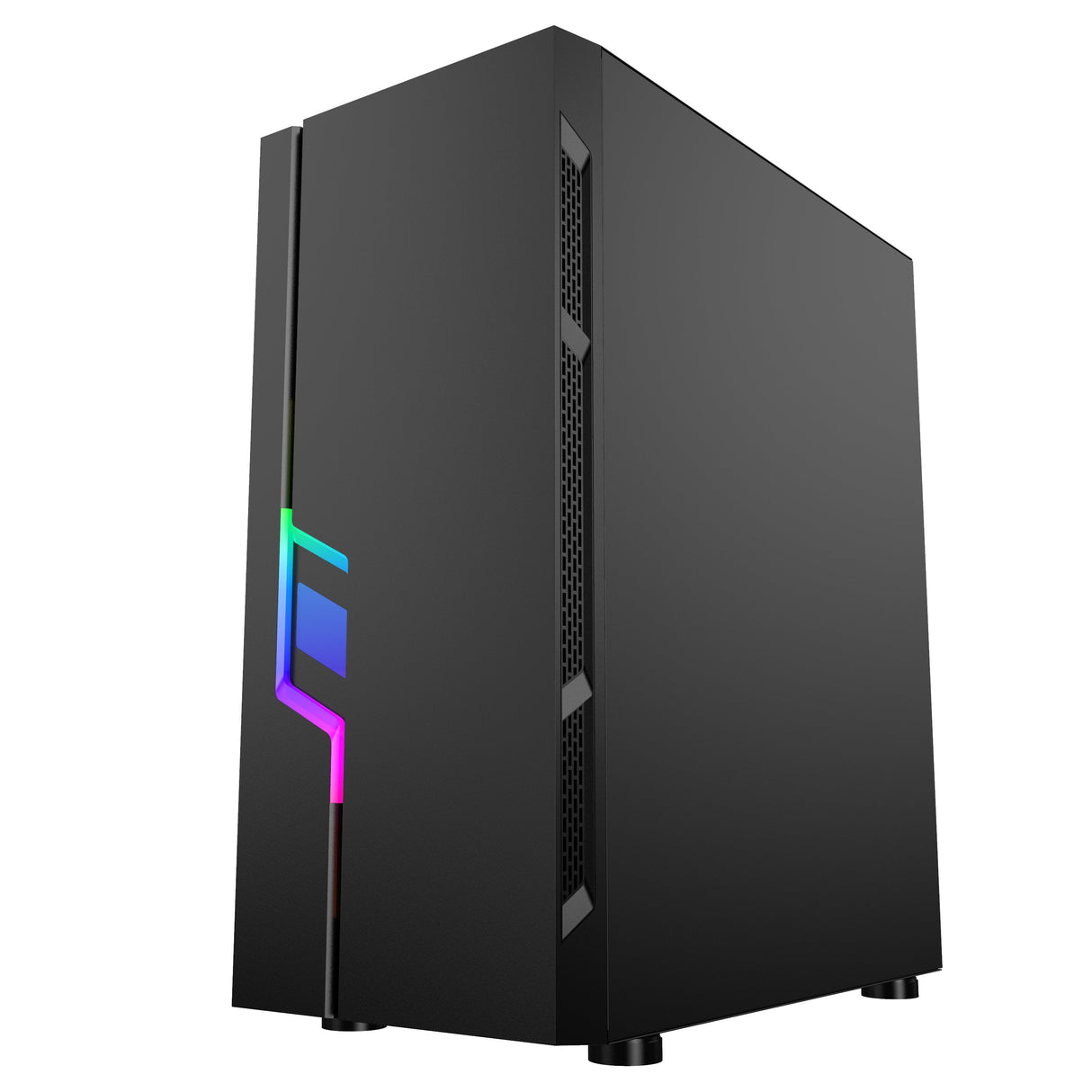 Caja Pc Gembird Fornax 2000 Rgb Led Strip Rgb Rear Fan Con Ajuste De Color