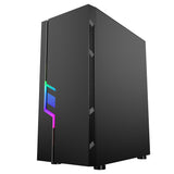 Caja Pc Gembird Fornax 2000 Rgb Led Strip Rgb Rear Fan Con Ajuste De Color