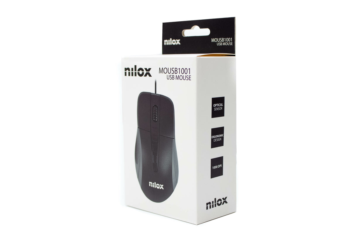 EAN 4718009151154 - Nilox MOUSB1001 ratón Oficina mano derecha imagen 10