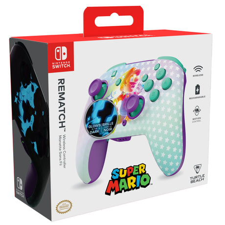 EAN 0840454400205 - Turtle Beach Rematch Multicolor Bluetooth Gamepad Nintendo Switch, Nintendo Switch 2, Nintendo Switch Lit imagen 12