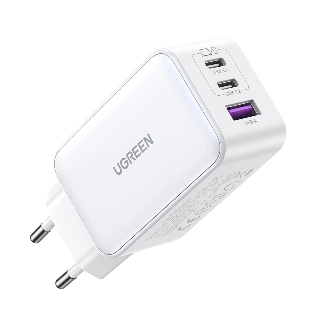 Ugreen Nexode Usb-A+2*Usb-C 140w Gan Fast Charger+Usb-C Cable Wht