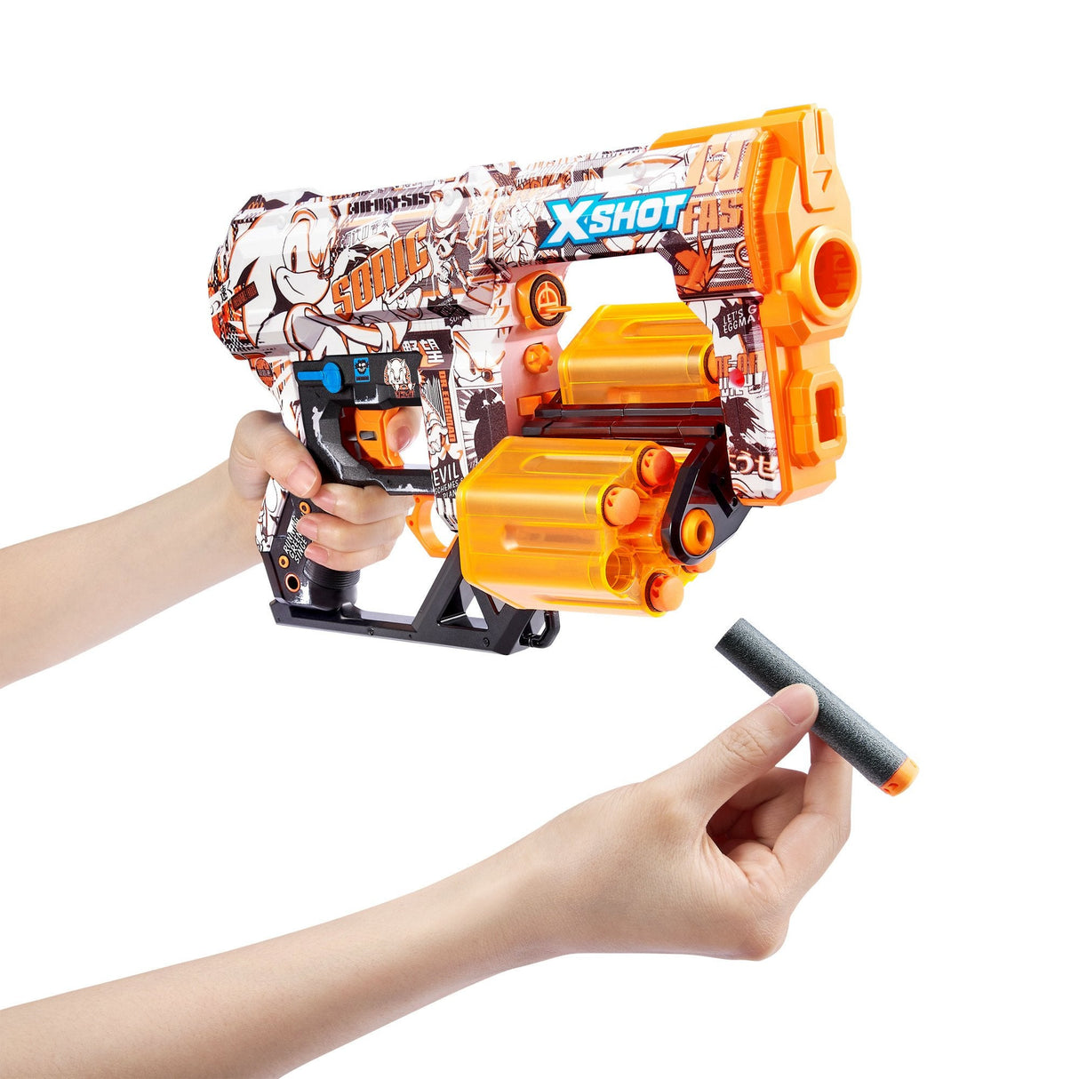 Wyrzutnia Skins Dread Sonic 12 Strzalek Retro