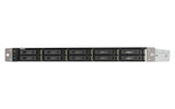 EAN 4711103082126 - QNAP TS-h1090FU NAS Bastidor (1U) EPYC 7232P 64 GB DDR4 0 TB QuTS hero Negro, Gris imagen 6