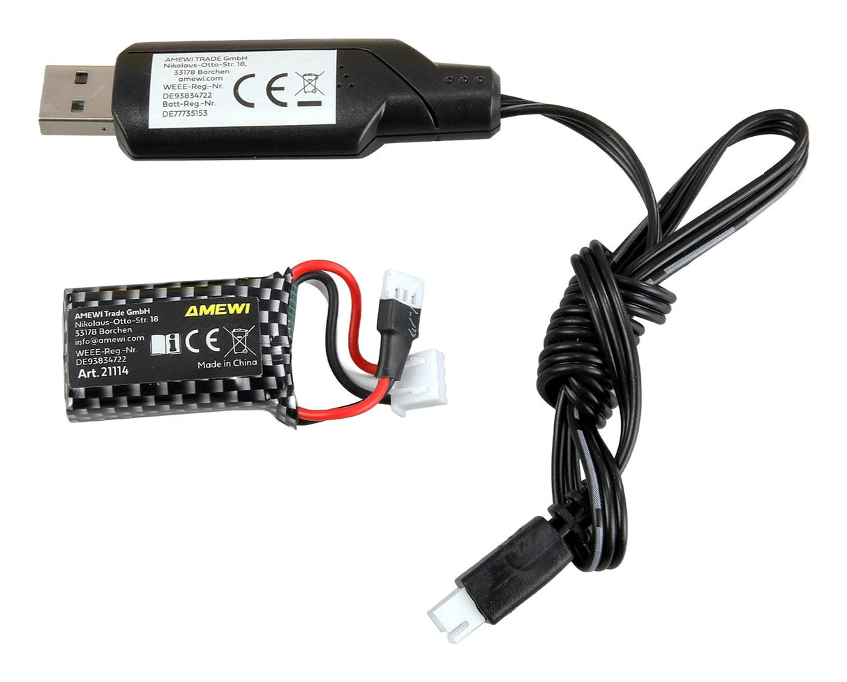 Amewi Rc Drift Muscle Car 4wd 1:20 Rtr Rot