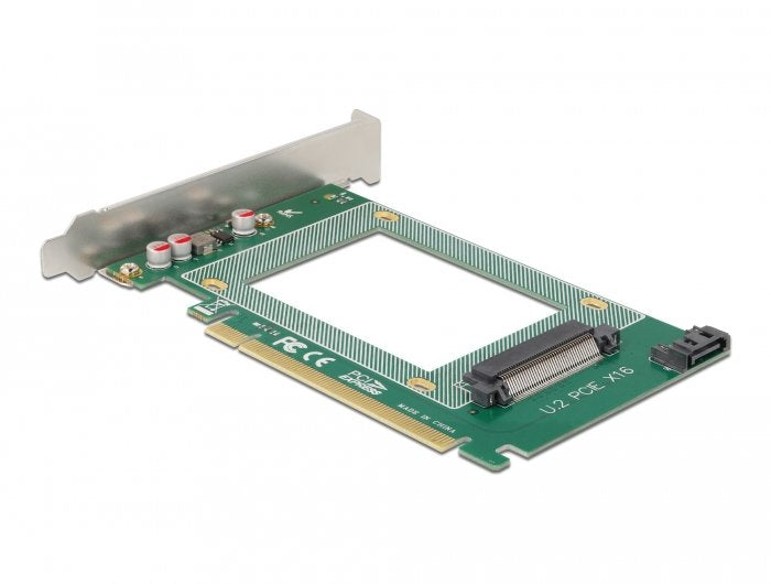 Delock 90051 Tarjeta Y Adaptador De Interfaz Interno U.2, Tarjeta De Interfaz Pcie, U.2, Pcie 4.0, Verde, Pc, Fcc