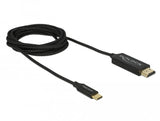 Delock Cable Usb Tipo-C Macho > Hdmi-A Macho 4k 60 Hz 2 M Negro