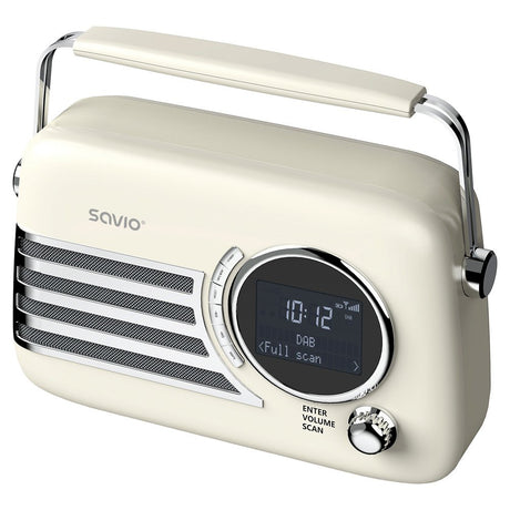 EAN 5907264110139 - Savio RS-04 radio Portátil Analógico y digital Beige, Negro imagen 2