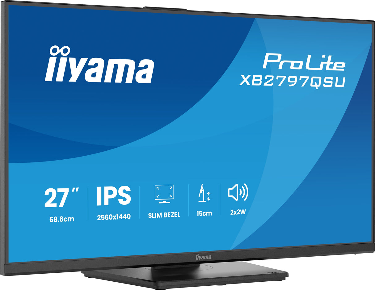 EAN 4948570125876 - iiyama ProLite XB2797QSU-B1 pantalla para PC 68,6 cm (27") 2560 x 1440 Pixeles Quad HD LED Negro imagen 9