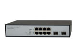 Switch  8p Digitus 10/100/1000+2xsfp Met Lico*