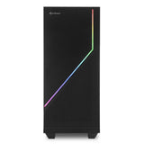 EAN 4044951028146 - Sharkoon RGB FLOW Midi Tower Negro imagen 2