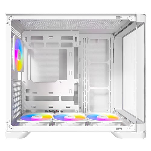 Caja Antec C5 Curve Argb Atx Blanco 3xvent Rev 120 Mm 1x120mm 2xusb Sn Fuente