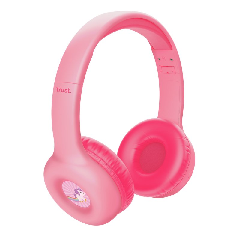 Headphones Wrl Nouna Kids/Pink 25274 Trust