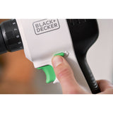 Taladro Atornillador A Batería Black+Decker Reviva, 12 Voltios Blanco/Negro, Batería De Ion De Litio Integrada 1,5 Ah Revdd12c-Qw