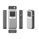Powerbank 10000mah Leotec Lepow35w10s 35w Plata Y Gris Incluye Cable Usb Tipo-C Y Lightning