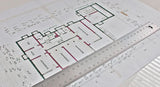Wedo Mahllineal Con Korkrücken 30 Cm Schneidelineal