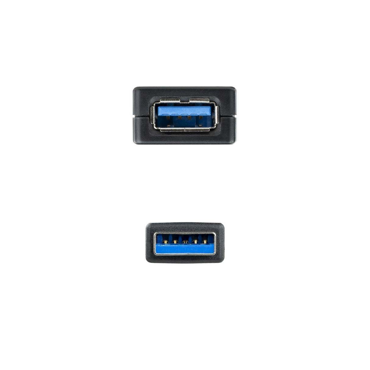 EAN 8433281008236 - Nanocable 10.01.0311 cable USB USB 3.2 Gen 1 (3.1 Gen 1) USB A Negro imagen 3