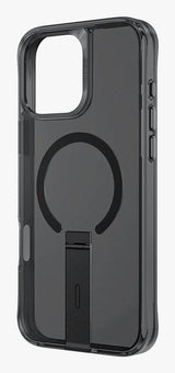 Uniq Case Eleva With Vertica Stand Iphone 16 Pro 6.3" Black Carbon Black
