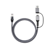EAN 5715063466889 - Microconnect MC-RJ45USBC-10 cambiador de género para cable USB-A / USB-C RJ45 Negro imagen 3