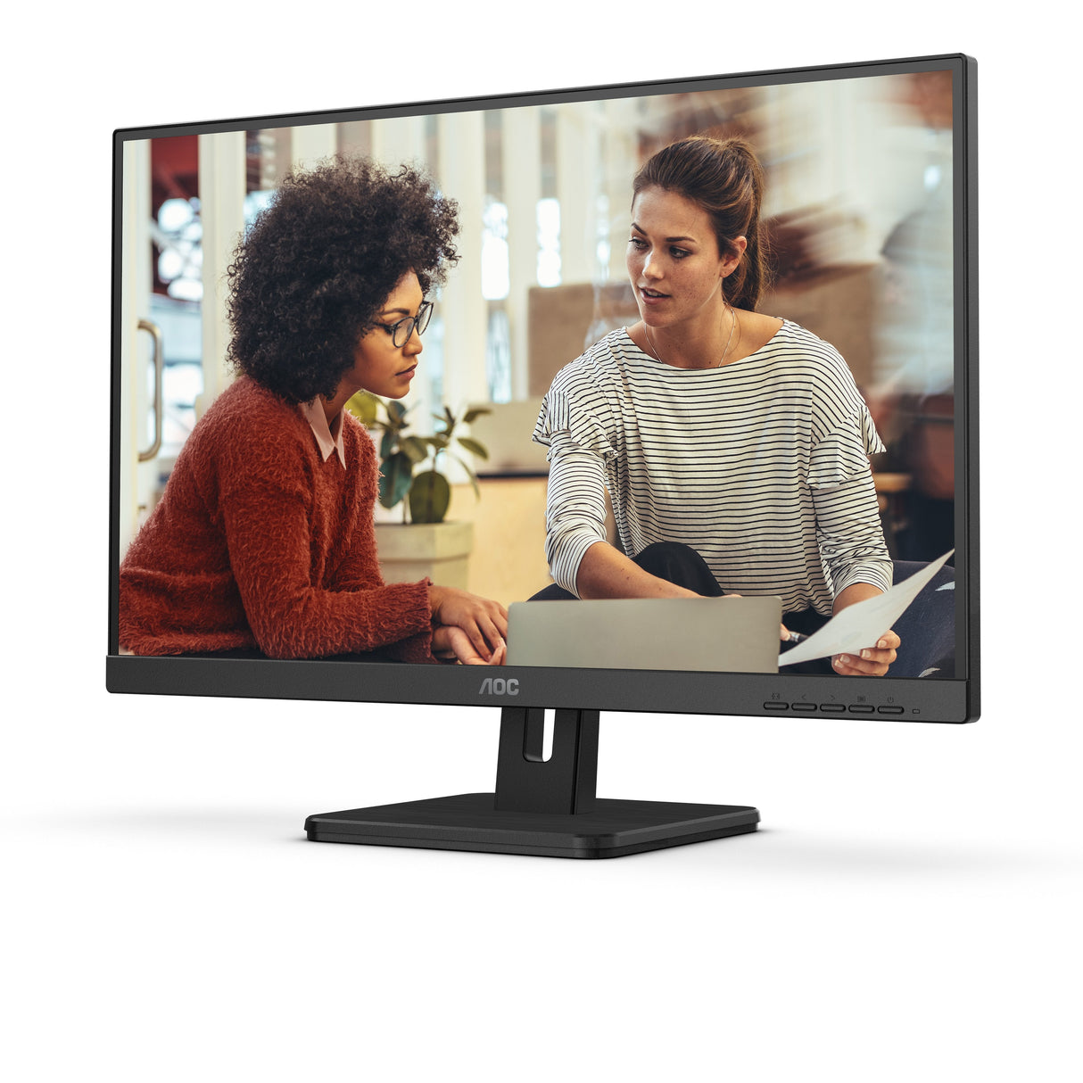 Monitor Aoc 24e3um Bk 23.8" Fhd Va 75hz 4ms 300cd M2 D-Sub Hdmi 1.4 Displayport Usb 3.2x2