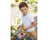 Smoby Garden Kitchen, Juega A La Cocina Gris/Marrón 7600312004
