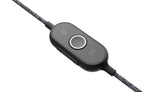 Auriculares Logitech Zone Wired Ms Teams Con Micrófono Usb Negros