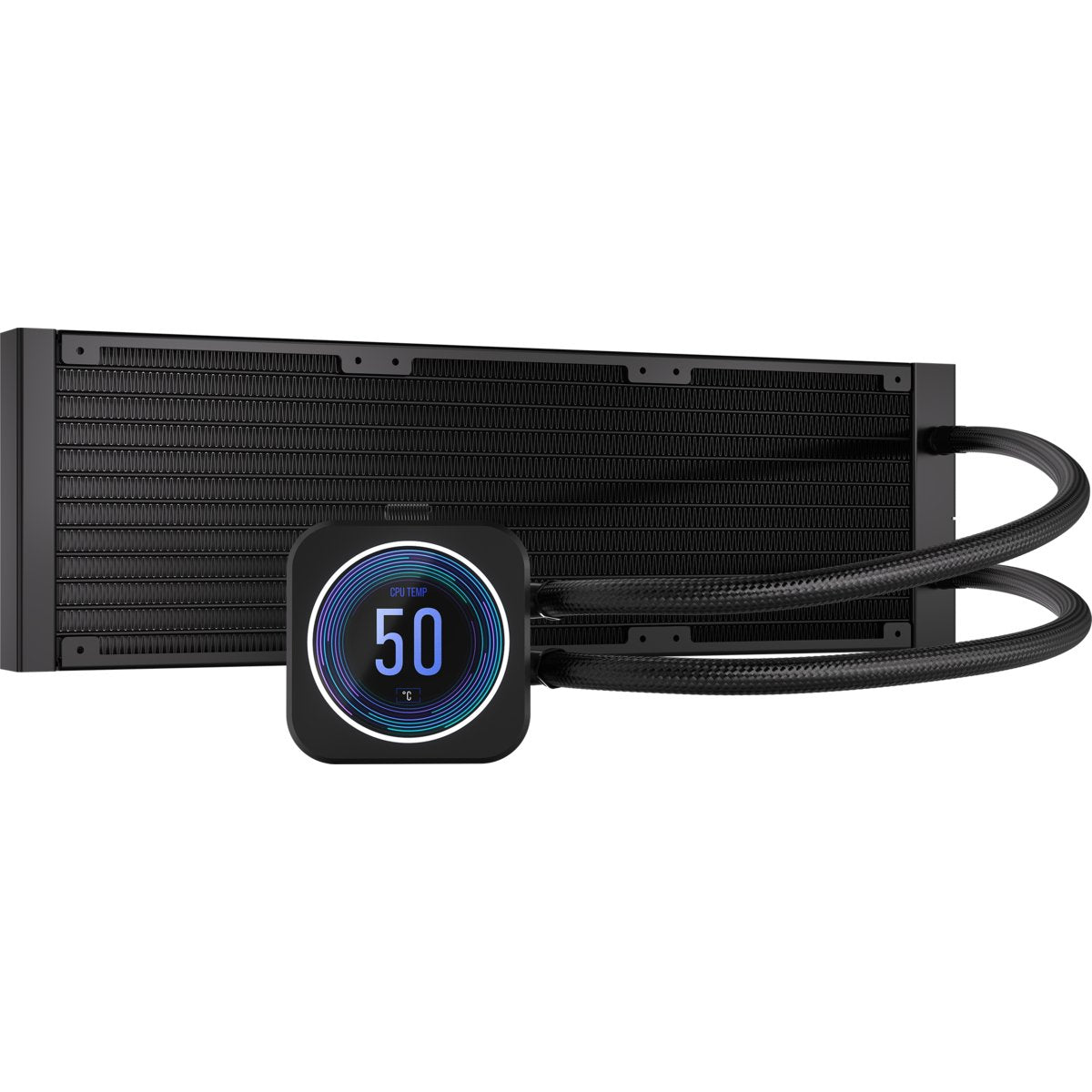Refrigeración Líquida Corsair Cooling Hydro H150i Icue Elite Lcd Xt 360mm Cw-9060075-Ww