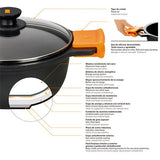 EAN 8411796108412 - BRA Efficient A271124 cacerola Sartén multiuso Alrededor imagen 2