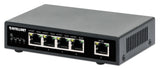 EAN 0766623561839 - Intellinet 561839 switch Gigabit Ethernet (10/100/1000) Energía sobre Ethernet (PoE) Negro imagen 1