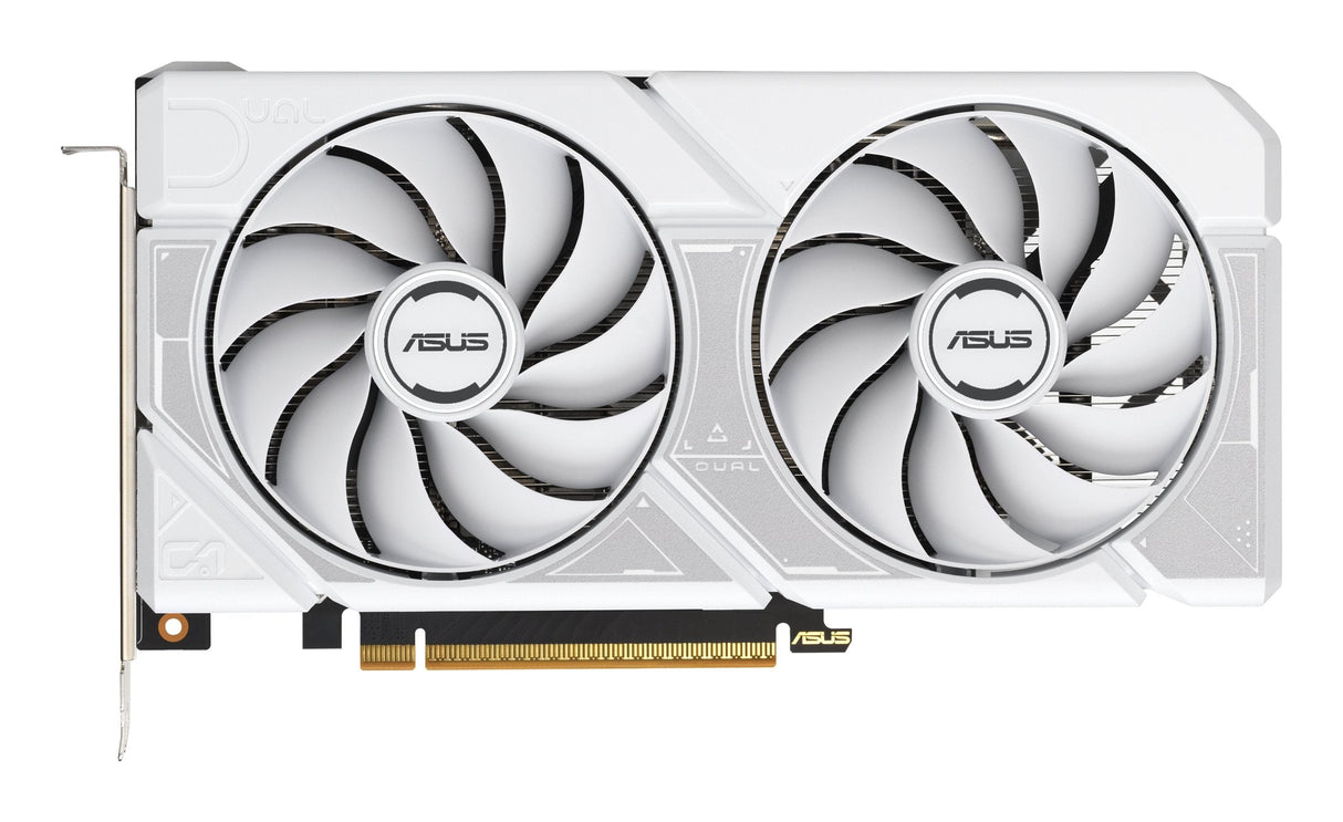Graphics Card Asus Nvidia Geforce Rtx 5060 8 Gb Gddr7 128 Bit Pcie 5.0 16x Dual Slot Fansink Dual-Rtx5060-O8g-White