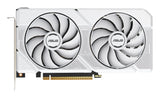 Graphics Card Asus Nvidia Geforce Rtx 5060 8 Gb Gddr7 128 Bit Pcie 5.0 16x Dual Slot Fansink Dual-Rtx5060-O8g-White
