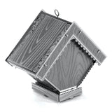 Maqueta 3d Metal Fascinations Bird House Montaje Sin Pegamento Ni Soldadura Maquetas 3d