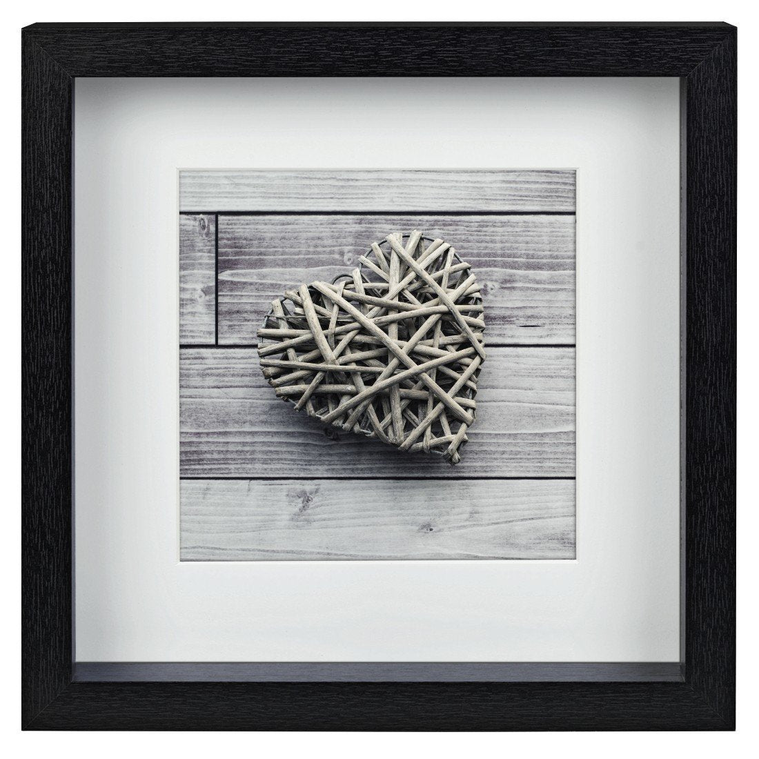Hama Scala 3d Black 23x23 Portrait Wood Passepartout 59773