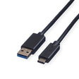 EAN 7630049619852 - ROLINE GREEN 11.44.9010-20 cable USB USB 3.2 Gen 1 (3.1 Gen 1) 0,5 m USB A USB C Negro imagen 1